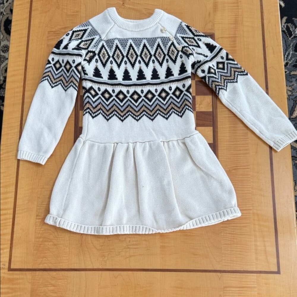 Gymboree Cream Knit Sweater